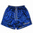 Blue Cheetah Mesh Shorts